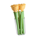 Maxbell 5Pcs Bag Clips for Bread Bags, Snack Bags and Food Bags Food Storage Package Yellow Rose