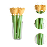 Maxbell 5Pcs Bag Clips for Bread Bags, Snack Bags and Food Bags Food Storage Package Yellow Rose