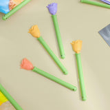 Maxbell 5Pcs Bag Clips for Bread Bags, Snack Bags and Food Bags Food Storage Package Yellow Rose