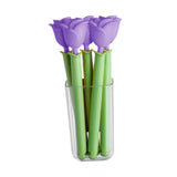 Maxbell 5Pcs Bag Clips for Bread Bags, Snack Bags and Food Bags Food Storage Package Purple Rose