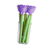 Maxbell 5Pcs Bag Clips for Bread Bags, Snack Bags and Food Bags Food Storage Package Purple Rose