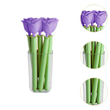 Maxbell 5Pcs Bag Clips for Bread Bags, Snack Bags and Food Bags Food Storage Package Purple Rose