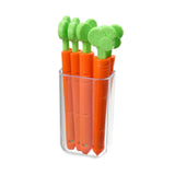 Maxbell 5Pcs Food Sealing Clips Food Sealer Clamp for Food Storage Bread Bags Office