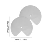 Maxbell 2x Kitchen Cabinet Shelf Liners Protection Pads for Kitchen Cupboard Cabinet