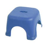 Maxbell Footstool Step Stool Decorative Foot Rest Stool for Doorway Bedside Entryway Blue 27cmx27cmx21cm