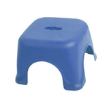 Maxbell Footstool Step Stool Decorative Foot Rest Stool for Doorway Bedside Entryway Blue 27cmx27cmx21cm