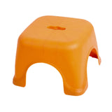 Maxbell Footstool Step Stool Decorative Foot Rest Stool for Doorway Bedside Entryway Yellow27cmx27cmx21cm