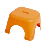 Maxbell Footstool Step Stool Decorative Foot Rest Stool for Doorway Bedside Entryway Yellow27cmx27cmx21cm
