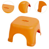 Maxbell Footstool Step Stool Decorative Foot Rest Stool for Doorway Bedside Entryway Yellow27cmx27cmx21cm