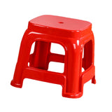 Maxbell Foot Stool Portable Simple Bath Stool Step Stool for Laundry Bedside Fishing Red