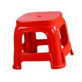 Maxbell Foot Stool Portable Simple Bath Stool Step Stool for Laundry Bedside Fishing Red