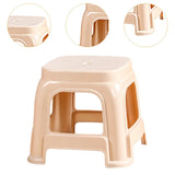 Maxbell Foot Stool Portable Simple Bath Stool Step Stool for Laundry Bedside Fishing Khaki