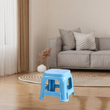 Maxbell Foot Stool Portable Simple Bath Stool Step Stool for Laundry Bedside Fishing Blue