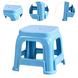 Maxbell Foot Stool Portable Simple Bath Stool Step Stool for Laundry Bedside Fishing Blue