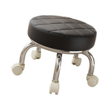 Maxbell 360° Rotating Roller Stool Lazy Housework Stool for Living Room Home Offic Black