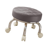 Maxbell 360° Rotating Roller Stool Lazy Housework Stool for Living Room Home Offic Gray