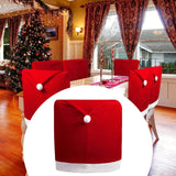 Maxbell Christmas Chair Cover Homeware Banquet Chair for Restaurant Bar Banquet Xmas