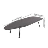 Maxbell Ironing Board Folding Household Ironing Board for Dormitory Sewing Household Grey