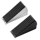 Maxbell Door Stopper for Bottom of Door Door Holder for Home Warehouse Carpet Argent