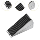 Maxbell Door Stopper for Bottom of Door Door Holder for Home Warehouse Carpet Argent