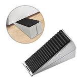 Maxbell Door Stopper for Bottom of Door Door Holder for Home Warehouse Carpet Argent
