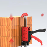 Maxbell Arm Jack Wall Tile Height Adjuster Wall Tile Locator for Window Doors Walls Red 255 mm