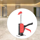 Maxbell Arm Jack Wall Tile Height Adjuster Wall Tile Locator for Window Doors Walls Red 255 mm