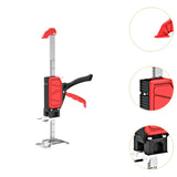 Maxbell Arm Jack Wall Tile Height Adjuster Wall Tile Locator for Window Doors Walls Red 355 mm