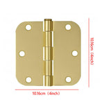 Maxbell Door Hinge Iron Versatile for Doors Door Hardware for Kitchen Office Bedroom