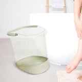 Maxbell Foot Soaking Bath Basin Massager Gift for Washing Soaking Feet Pedicure Home Yellow no lid