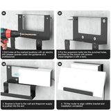 Maxbell Router Mount Kit Space Saving Sturdy Mounting Base Easy Installation Support