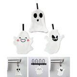 Maxbell Halloween Hand Towel Hanging Soft Kitchen Towel for Home Dorm Bathroom 19cmx23cm