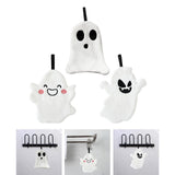 Maxbell Halloween Hand Towel Hanging Soft Kitchen Towel for Home Dorm Bathroom 19cmx23cm