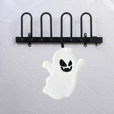 Maxbell Halloween Hand Towel Hanging Soft Kitchen Towel for Home Dorm Bathroom Evil 19.5cmx24cm