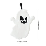 Maxbell Halloween Hand Towel Hanging Soft Kitchen Towel for Home Dorm Bathroom Evil 19.5cmx24cm