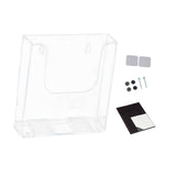 Maxbell Brochure Holder Wall Mounted Flyer Holder Holder for Booklets Magazines Paper 16.4cmx4.2cmx16.7cm