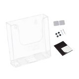 Maxbell Brochure Holder Wall Mounted Flyer Holder Holder for Booklets Magazines Paper 16.4cmx4.2cmx16.7cm