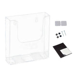 Maxbell Brochure Holder Wall Mounted Flyer Holder Holder for Booklets Magazines Paper 16.4cmx4.2cmx16.7cm