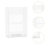 Maxbell Brochure Holder Wall Mounted Flyer Holder Holder for Booklets Magazines Paper 11cmx4.2cmx16.5cm