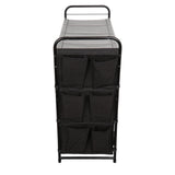 Maxbell Shoe Rack Vertical Metal Storage Organizer for Bedroom Small Space Apartment 4 Layer