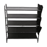 Maxbell Shoe Rack Vertical Metal Storage Organizer for Bedroom Small Space Apartment 5 Layer