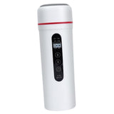 Maxbell 12V 24V 400ml Car Electric Water Kettle Portable for Heating Coffee Tea White