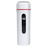 Maxbell 12V 24V 400ml Car Electric Water Kettle Portable for Heating Coffee Tea White