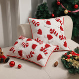 Maxbell Christmas Pillow Cover Washable Throw Pillow Case for Bed Indoor Living Room 30cmx50cm