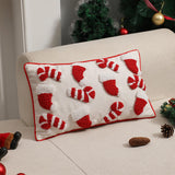 Maxbell Christmas Pillow Cover Washable Throw Pillow Case for Bed Indoor Living Room 30cmx50cm