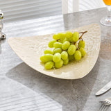 Maxbell Fruit Plate Decorative Salad Desert Plate Fruit Bowl for Snacks Cupcake Nuts