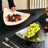 Maxbell Fruit Plate Decorative Salad Desert Plate Fruit Bowl for Snacks Cupcake Nuts