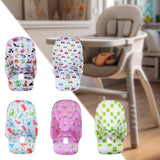 Maxbell Baby Dining Chair Cover Portable Dining Chair Mat for Baby Toddlers Children Animal