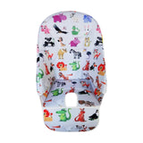 Maxbell Baby Dining Chair Cover Portable Dining Chair Mat for Baby Toddlers Children Animal