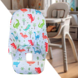 Maxbell Baby Dining Chair Cover Portable Dining Chair Mat for Baby Toddlers Children Dinosaur